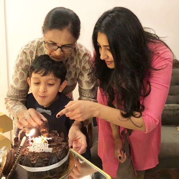Bhoomi Trivedi Mother