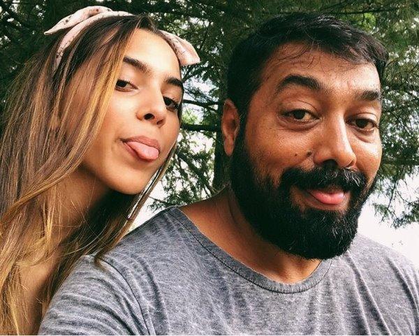 Aaliyah Kashyap with Her Father