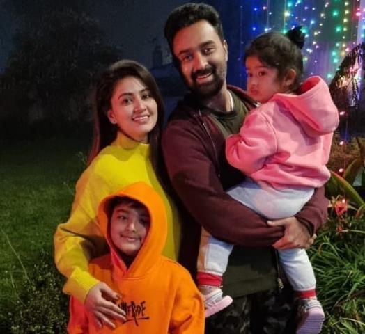 Suhasini Rajaram Naidu with Her Family
