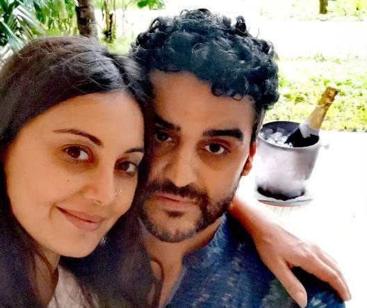 Minissha Lamba with Her Husband Akash Malik