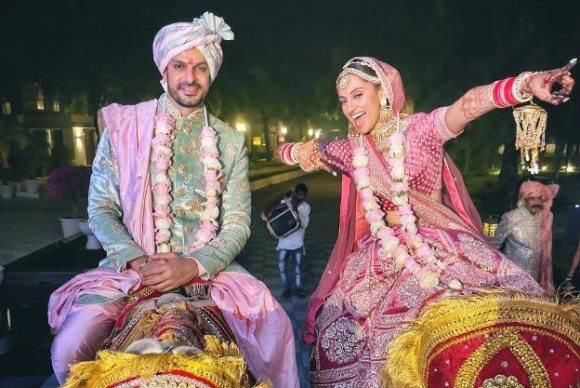 Gurpreet Bedi with Her Husband