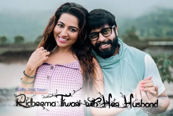 Ridheema Tiwari with Her Husband