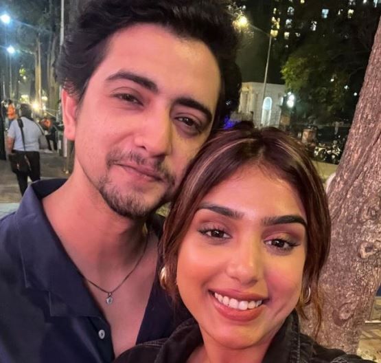 Megha Prasad with her boyfriend Vikram Bham