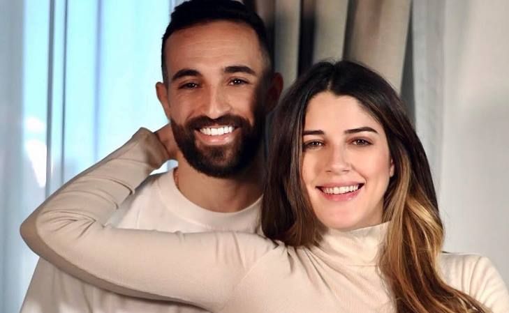 Izabelle Leite with Her Husband