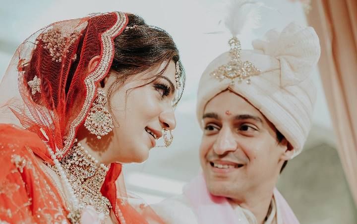 Aditi Gautam with her Husband