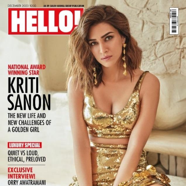 Kriti Sanon on HELLO India Magazine Cover