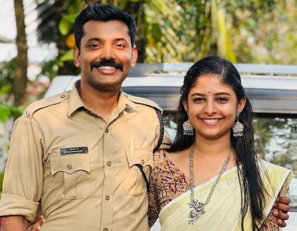 Akhila Bhargavan with her Husband Rahul