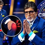 Amitabh Bachchan KBC 18 Injury
