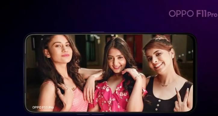 Anjali Tatrari in Oppo Ad