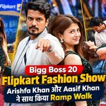 Arishfa Khan - Aasif Khan - Flipkart Fashion Show
