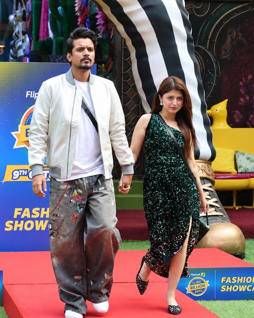 Bigg Boss 20: Arishfa Khan और Aasif Khan ने Flipkart Fashion Show में साथ किया Ramp Walk 2 Arishfa Khan and Aasif Khan at Flipkart Fashion Show in Bigg Boss 20