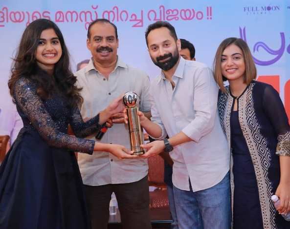 Devika Sanjay with an Award