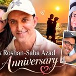 Hrithik Roshan-Saba Azad 5th Anniversary