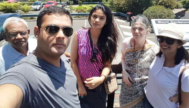 Kalpika Ganesh with her Family