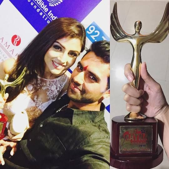 Malti Chahar with Brij Ratna Award