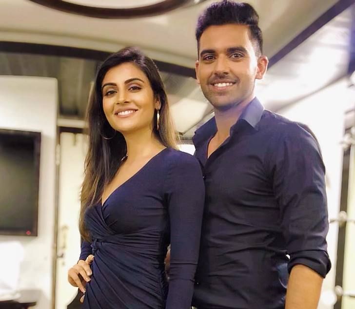 Malti Chahar with her Brother Deepak Chahar