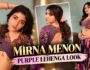 Mirna Menon का Purple Lehenga Look हुआ वायरल, ट्रेडिशनल अंदाज में लगीं बेहद खूबसूरत