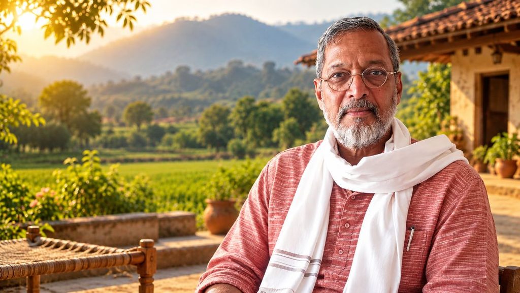 Nana Patekar ने क्यों छोड़ी Bollywood की चमक-दमक? गांव की जिंदगी और किसानों के लिए बदल दी अपनी राह 1 Nana Patekar