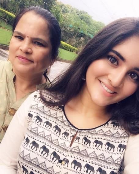 Navika Kotia with her Mother