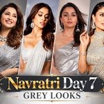 Navratri Day 7: Grey Outfits में Sonakshi Sinha से Kareena Kapoor तक, Bollywood Divas का दिखा Festive Glam 4 Navratri Day 7 Grey Looks