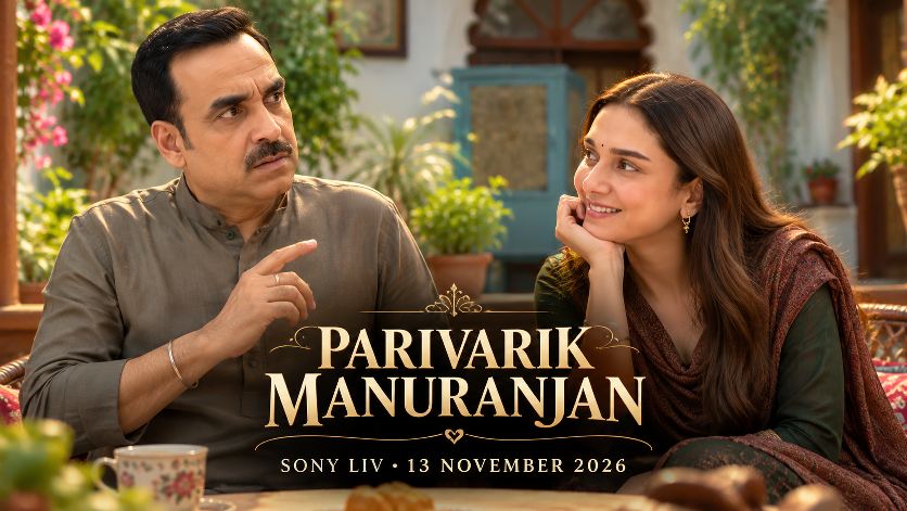 Parivarik ManuRanjan OTT Release: Pankaj Tripathi और Aditi Rao Hydari की फिल्म इस दिन होगी रिलीज 1 Parivarik ManuRanjan OTT Release