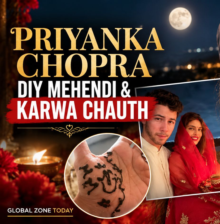 Priyanka Chopra - Karwa Chauth Mehendi