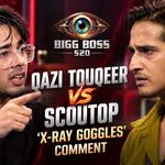 Bigg Boss 20: Qazi Touqeer और ScoutOP में घमासान, ‘X-Ray Goggles’ Comment से गरमाया माहौल 1 Qazi Touqeer ScoutOP Fight