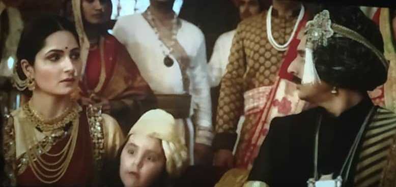 Radha Bhatt in Manikarnika The Queen of Jhansi