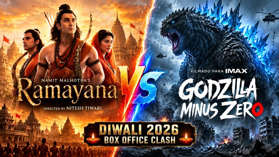 Ramayana vs Godzilla Minus Zero: दिवाली पर बॉक्स ऑफिस में होगा महामुकाबला? जानें Advance Booking और Release Date 1 Ramayana vs Godzilla Minus Zero
