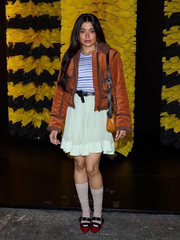 Rashmika Mandanna ने Milan Fashion Week में Onitsuka Tiger SS27 Show में बिखेरा जलवा, Front Row में दिखा International अंदाज 2 Rashmika Mandanna - Milan Fashion Week - Onitsuka Tiger SS27 Show