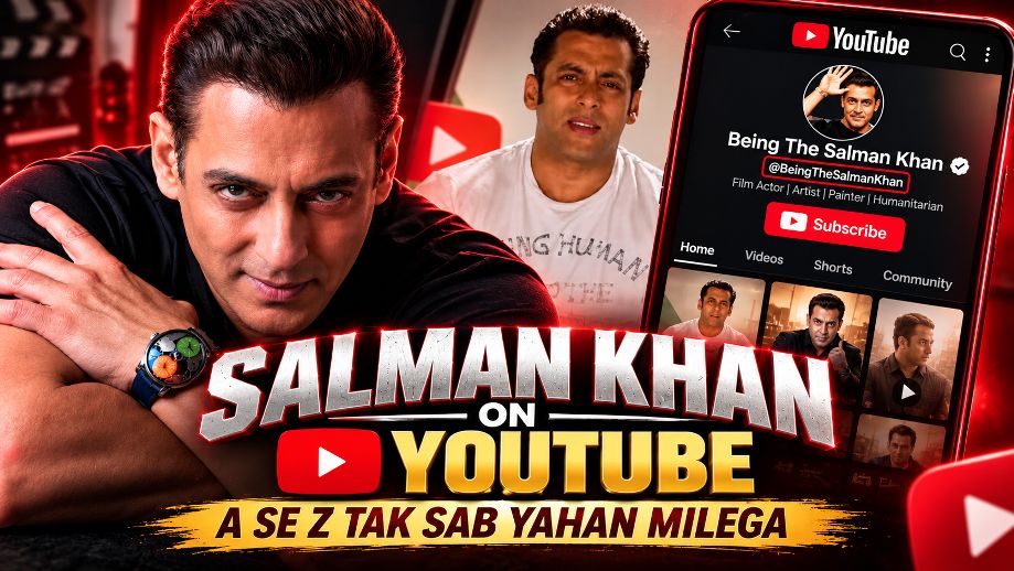 Salman Khan ने लॉन्च किया Official YouTube Channel, बोले- ‘A से Z तक सब यहां मिलेगा’, जानिए क्या होगा खास 1 Salman Khan - YouTube Channel