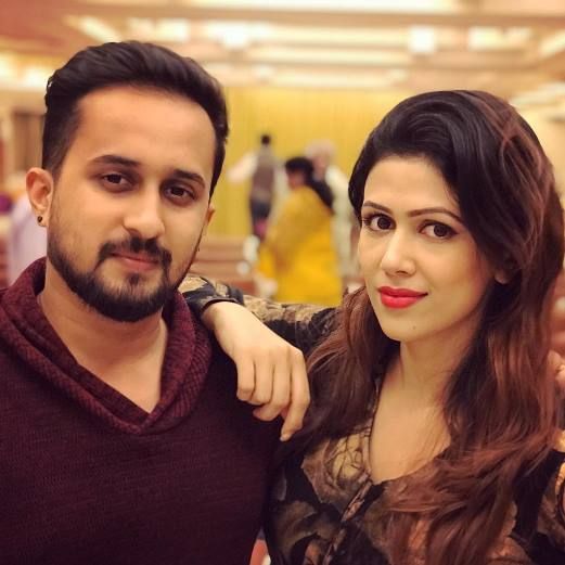 Sheetal Dabholkar with her Brother