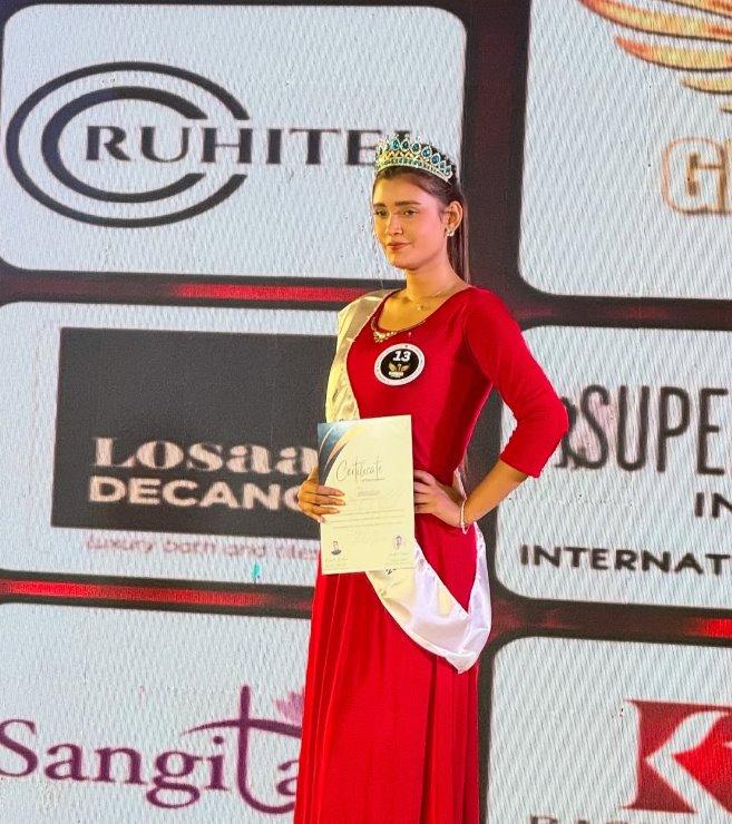 Sukriitii Dhar Biography: कौन हैं सुकीर्ति धर? जन्मदिन, बहन और Miss GlamourX Kolkata 2 Sukriitii Dhar crowned as Miss GlamourX Kolkata