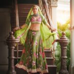 Tinaa Dattaa का Desi Glam Look, Green Lehenga और Heavy Jewellery में लगीं रॉयल 6 Tinaa Dattaa